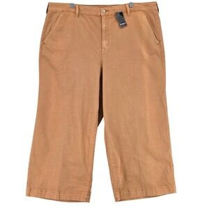 Torrid 2025 NEW Women 22 Trouser Wide Leg‎ Stretch Twill Ankle Crop High Rise